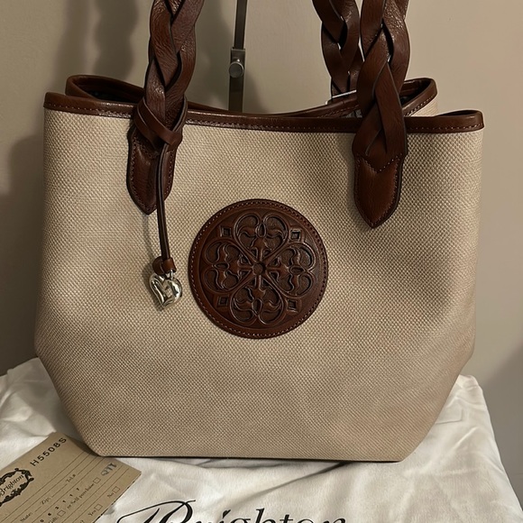 Brighton Cirrus Winged Tote - NWT & Registration Card - Picture 2 of 13